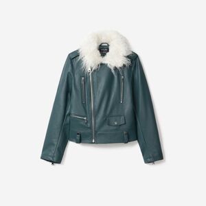 Noize Suren Short Length Vegan Leather Coat